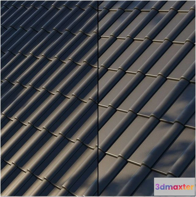 1561415 - Roof Tiles 3D Max