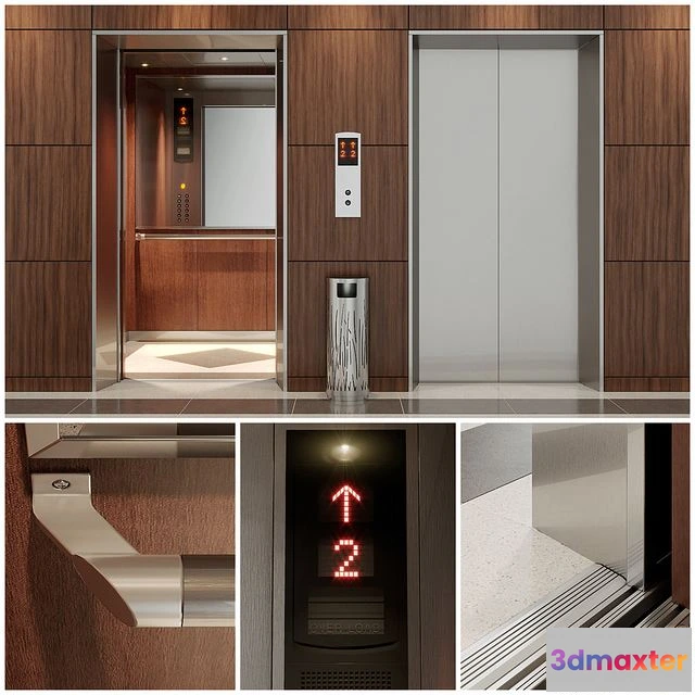 1561669 - Elevator 3D Max