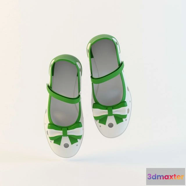 1562666 - Kid shoes 3D Max