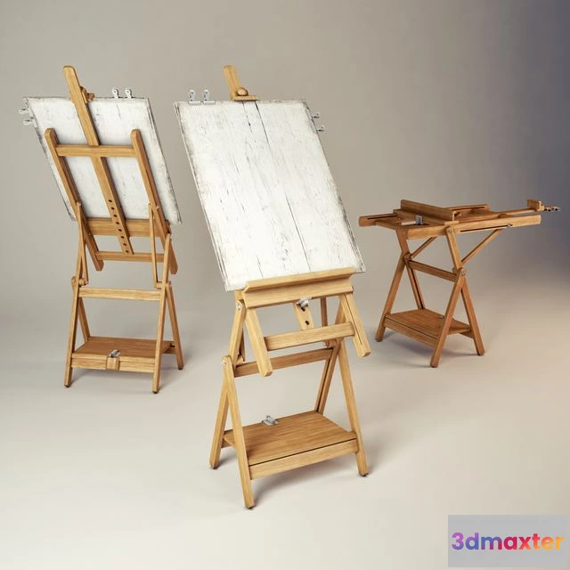 1562991 - easel 2 3D Max
