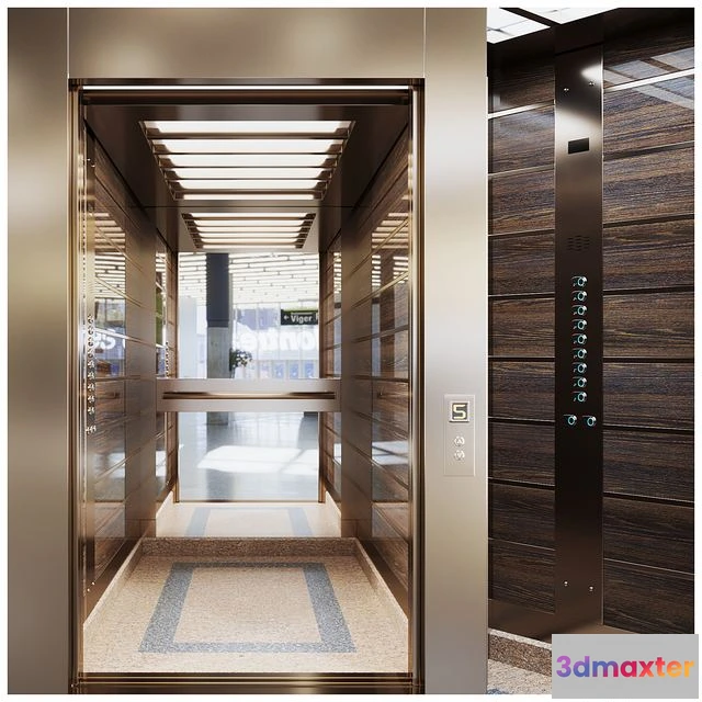 1563333 - Passenger Lift 4 3D Max