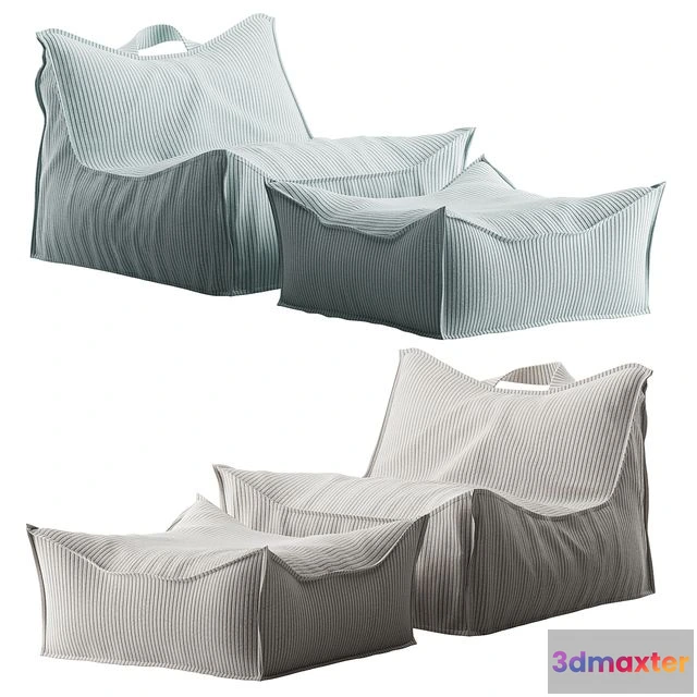 1563605 - Bag chair by Wigiwama 3D Max