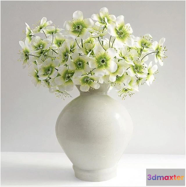 1565436 - Flowers in a vase 003 3D Max