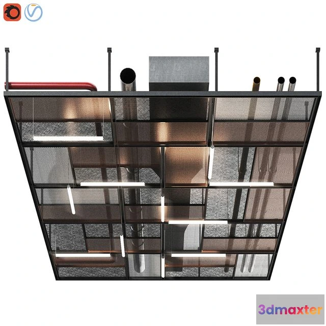 1567046 - Industrial ceiling 3D Max