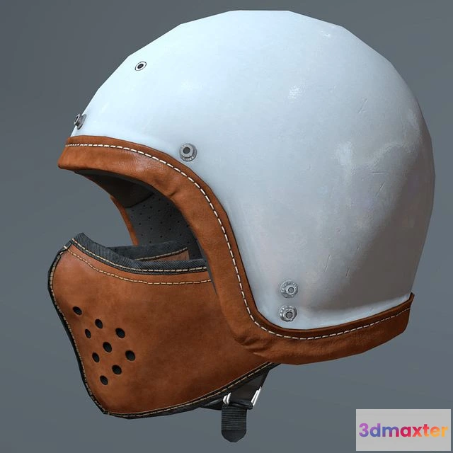 1568690 - Motorcycle helmet and mask 3D Max