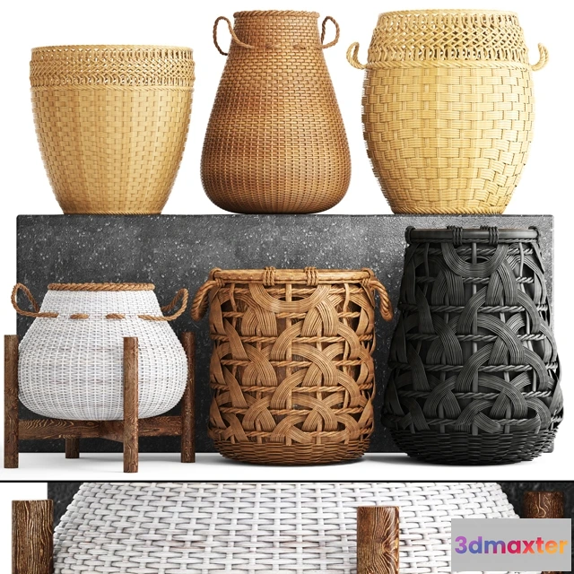 1666050 - other-models - Collection of baskets 3D Max