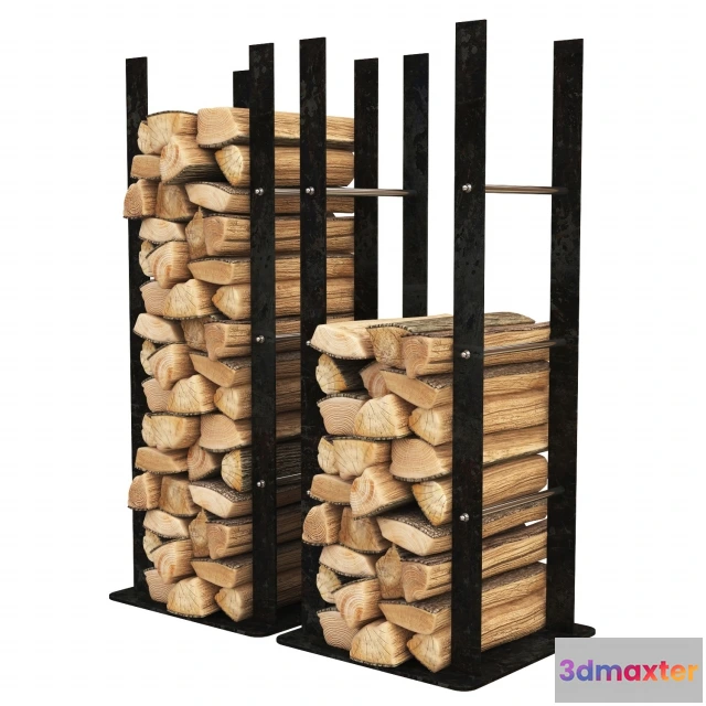 1666052 - other-models - Firewood Storage Rack 3D Max