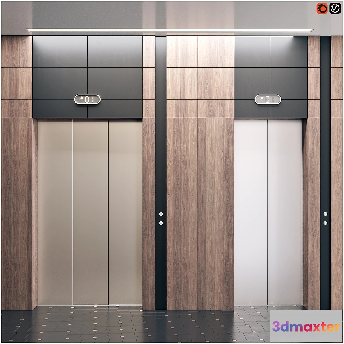 541883 - Elevator with interior 1