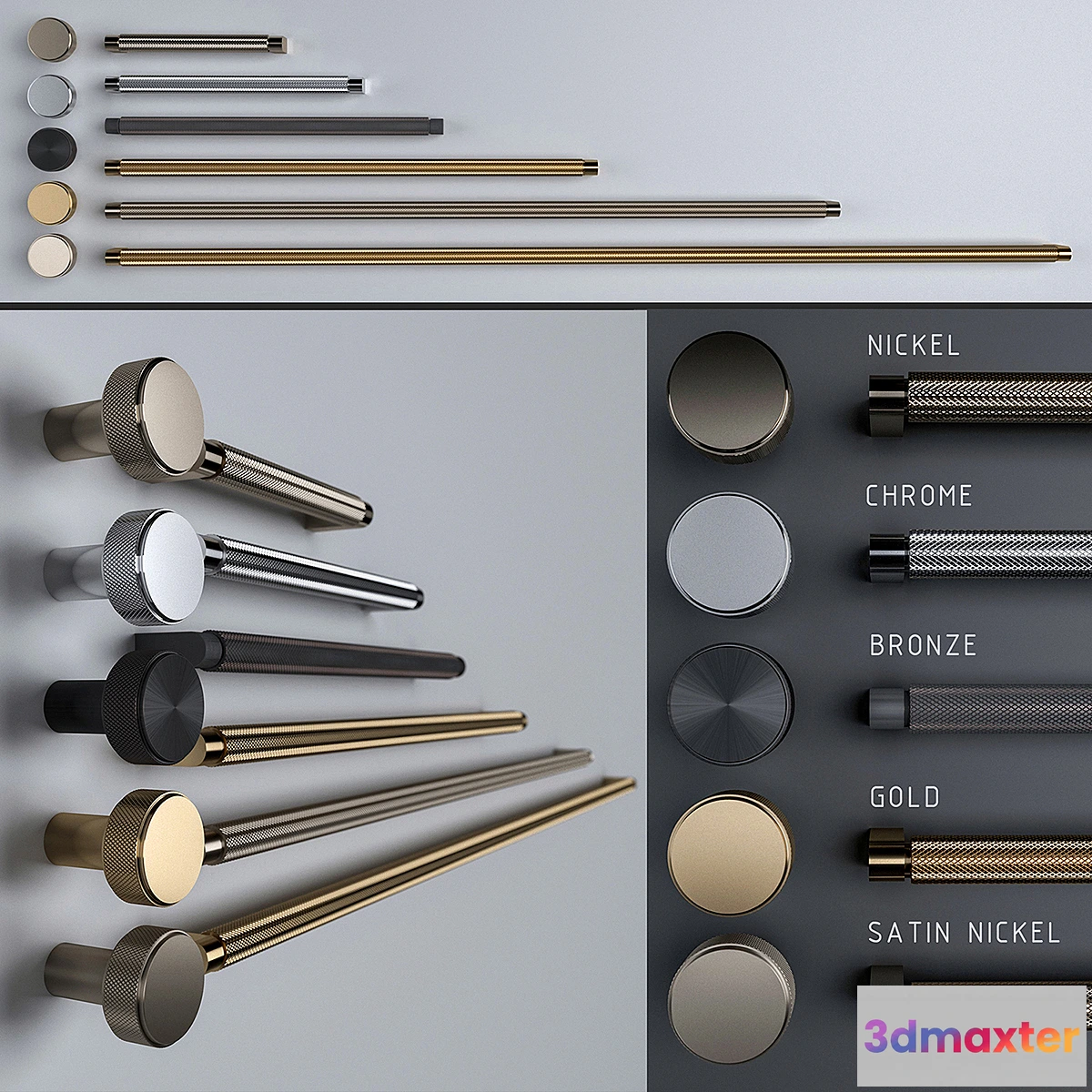 570548 - Knob set R1 KNOB HOUSE