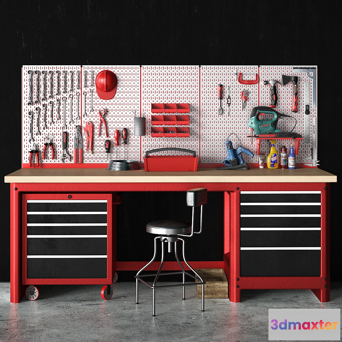 570652 - garage tools set 7