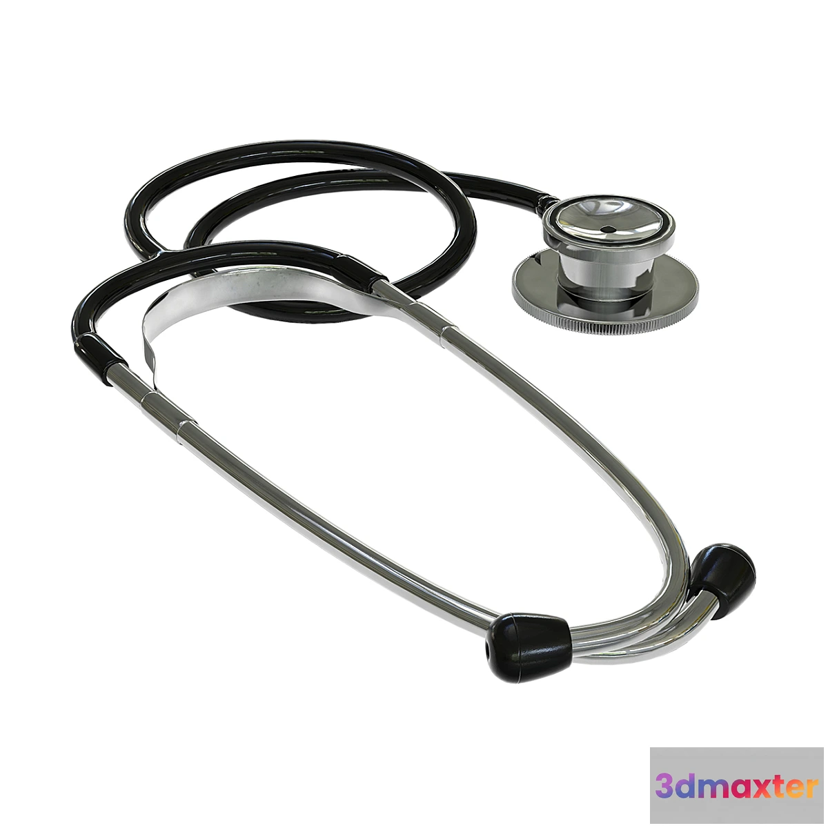 570734 - Phonendoscope stethoscope lies on a ground