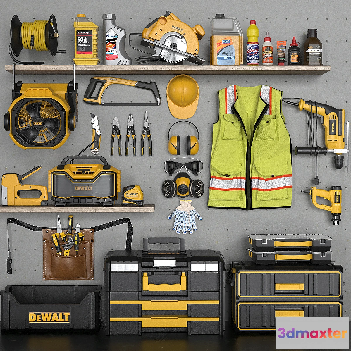 570784 - garage tools set 4