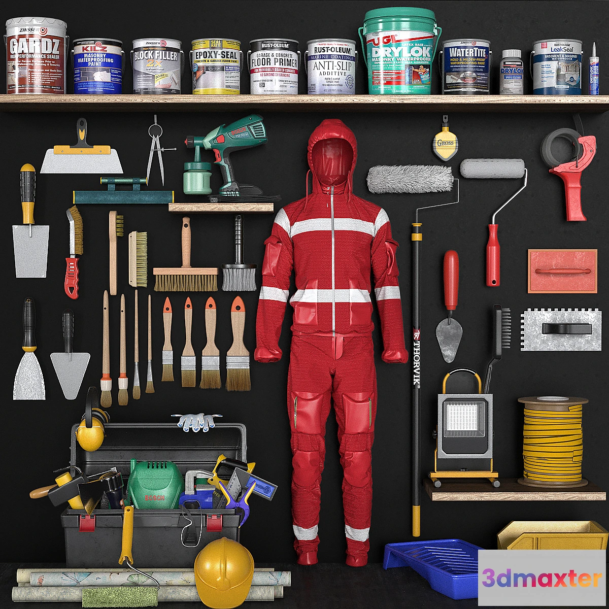 570796 - garage tools set 9