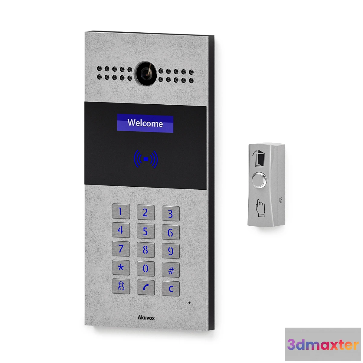 574208 - On-door speakerphone Akuvox R27 and exit button Slinex DR-02