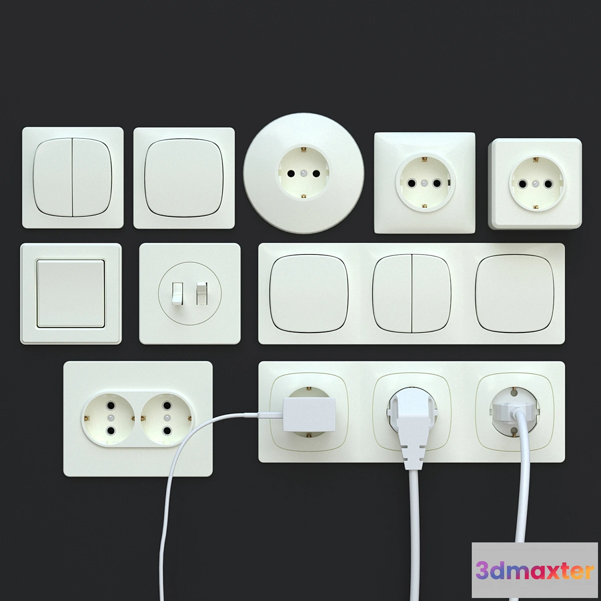 574360 - Sockets switches plugs