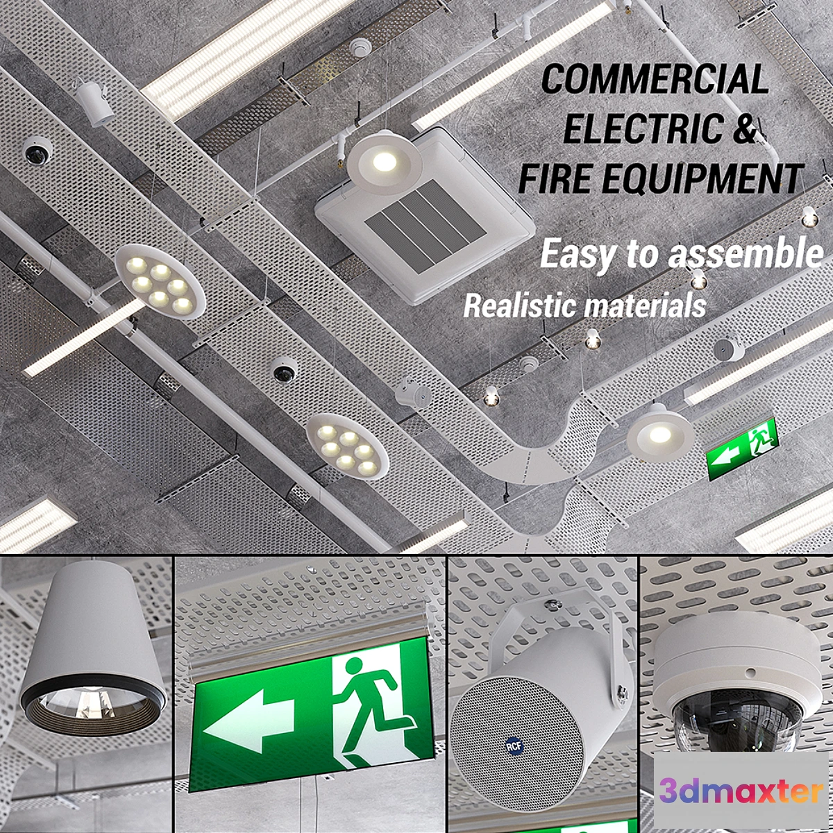 574896 - Commercial electric and fire fighting (vray GGX corona PBR)