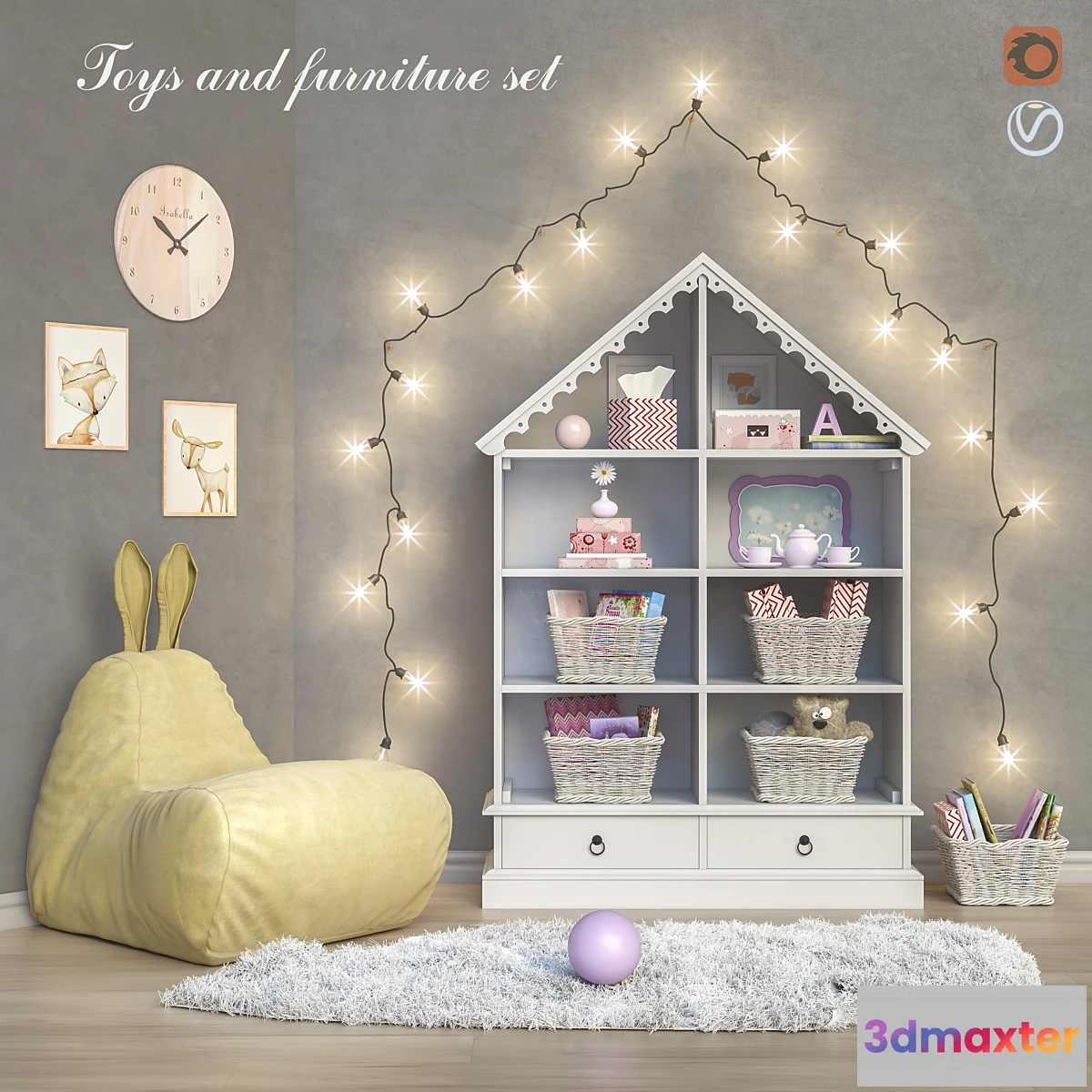 576274 - Toys and furniture set 21