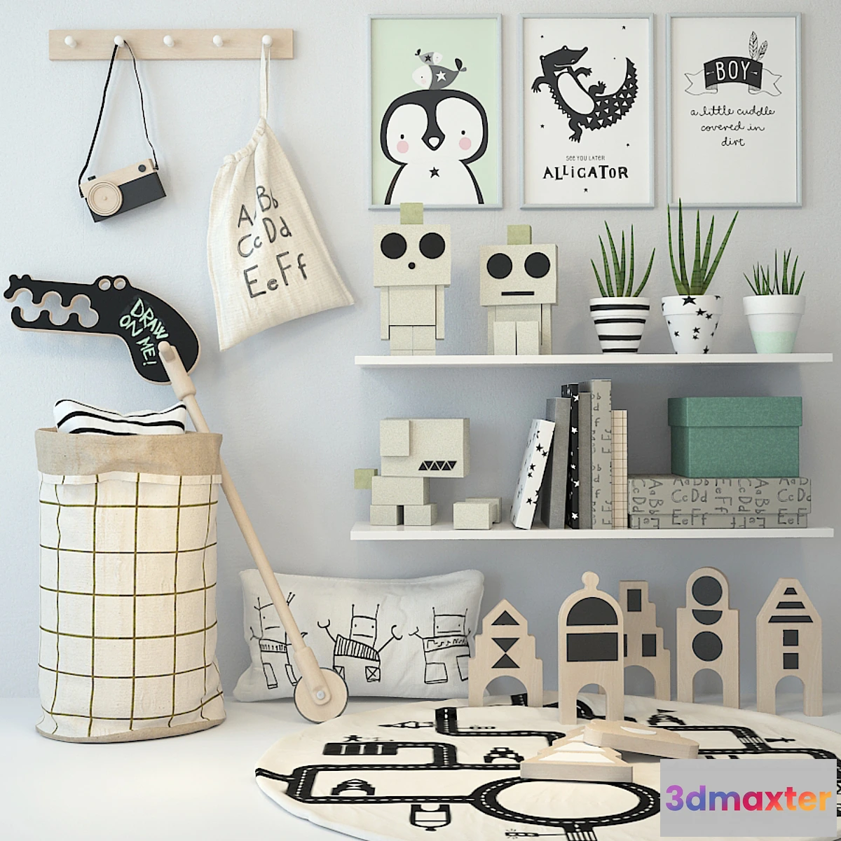580122 - Boy room decor J17