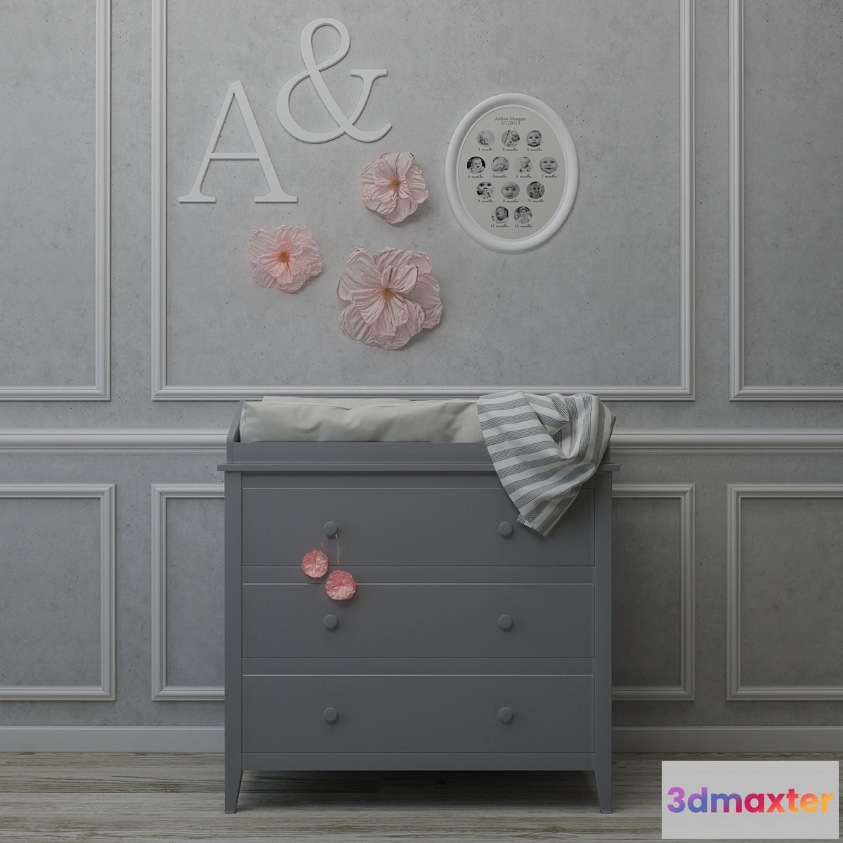 586678 - Pottery Barn  Emerson Dresser & Topper Set