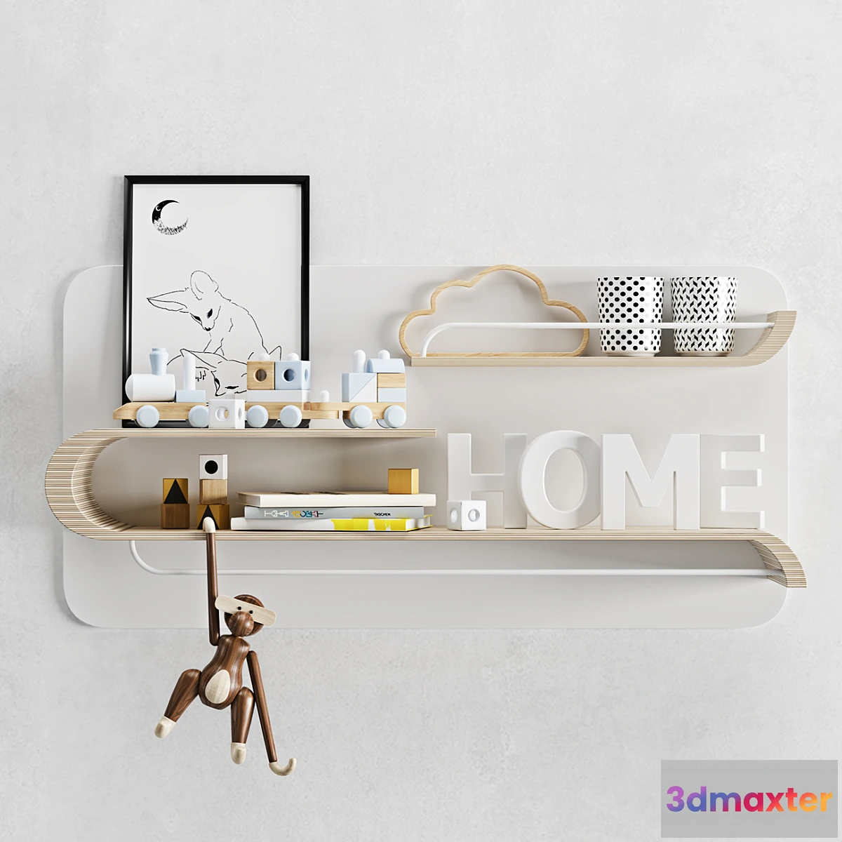 592462 - Toys and furniture set