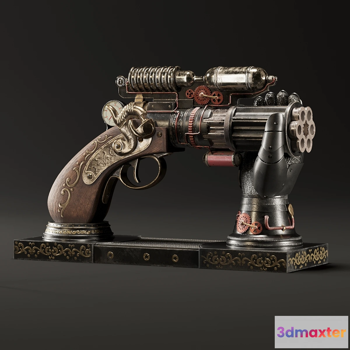 592780 - Decorative Steampunk Gun