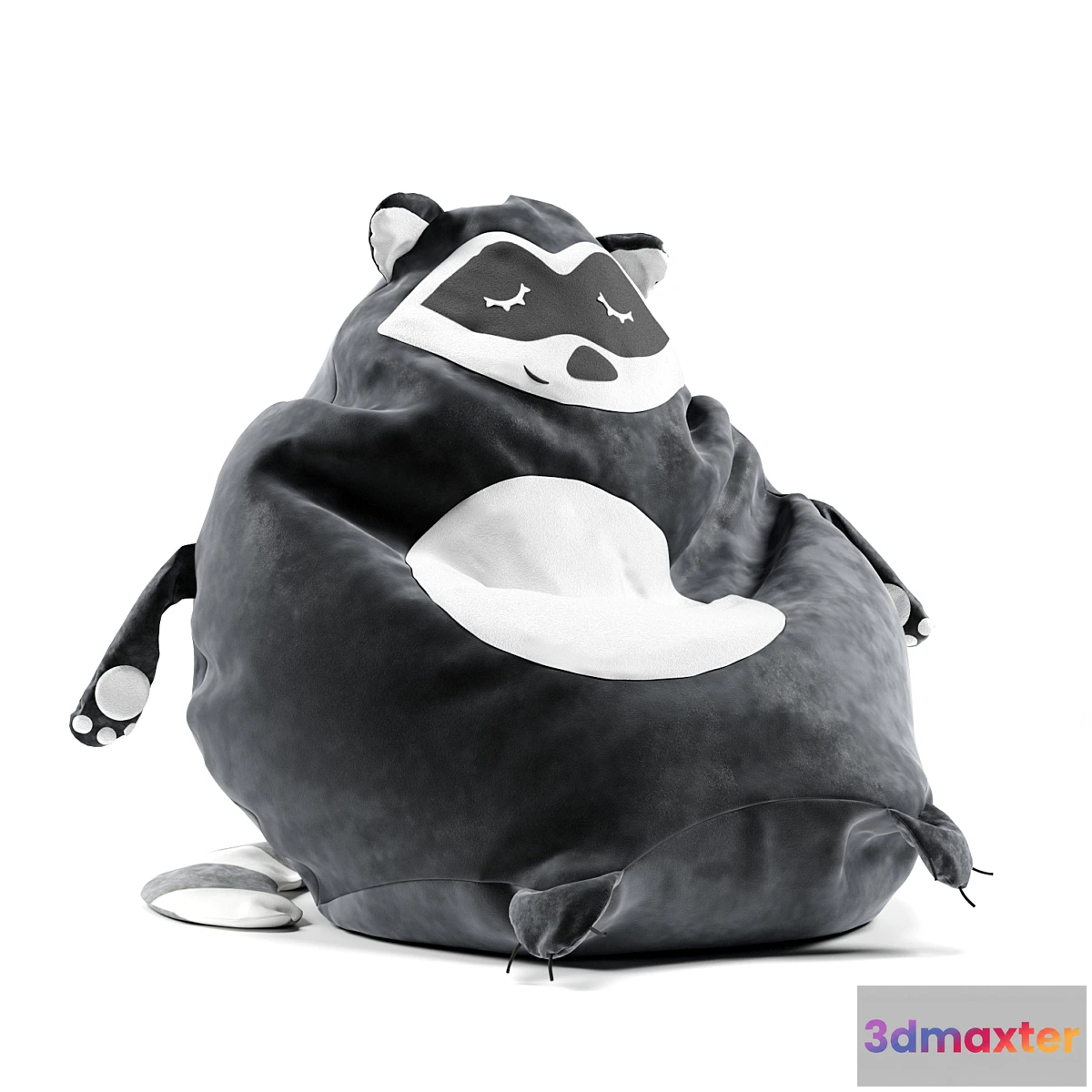 595231 - Bean bag DreamBag Raccoon