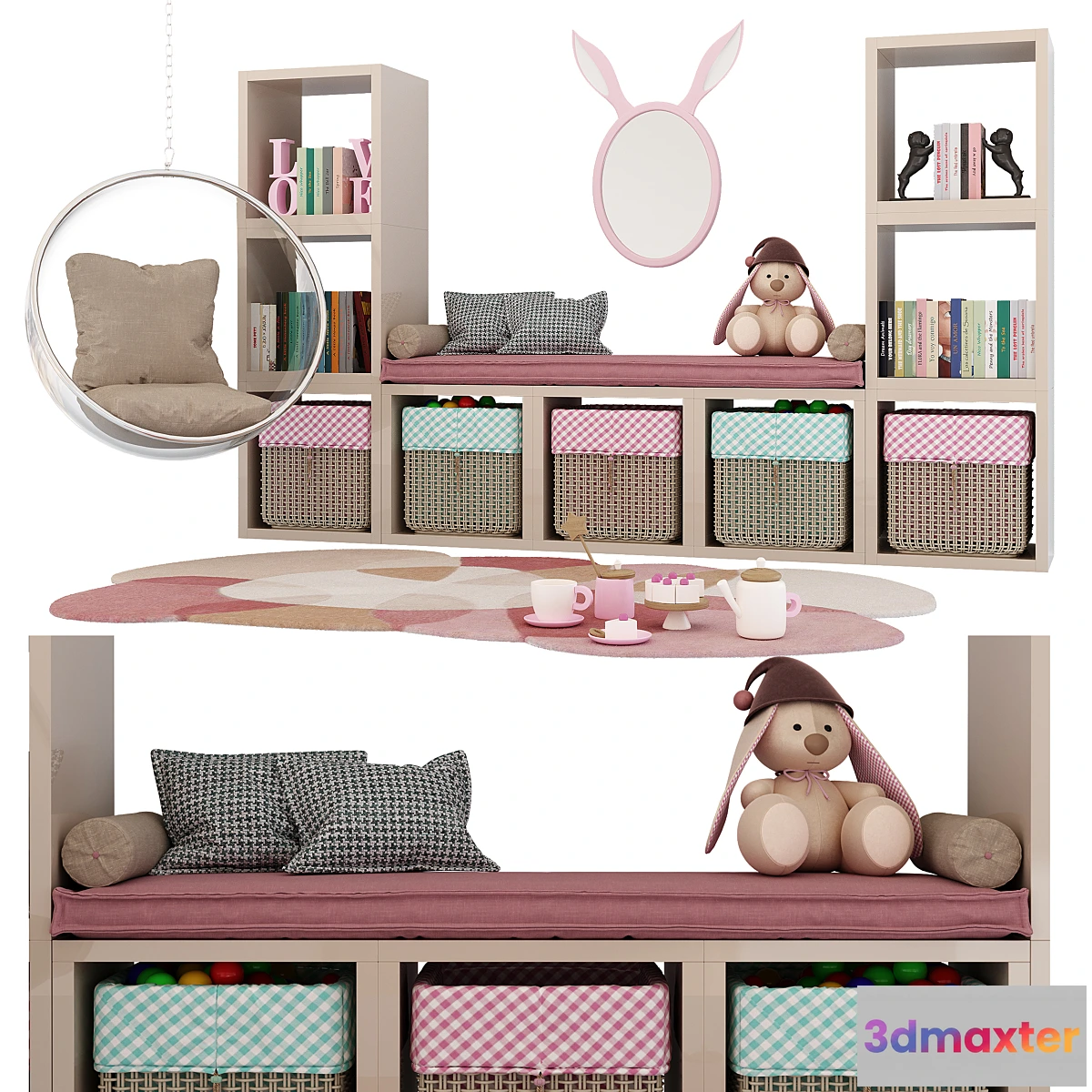 600839 - Set for decorating a nursery