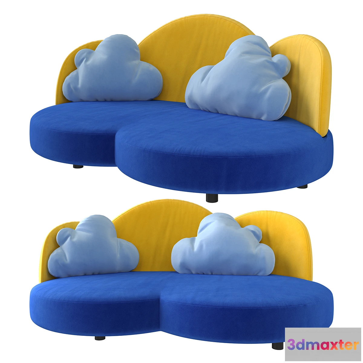 605641 - Sofa in the nursery Cloud from Haba (art.2924)