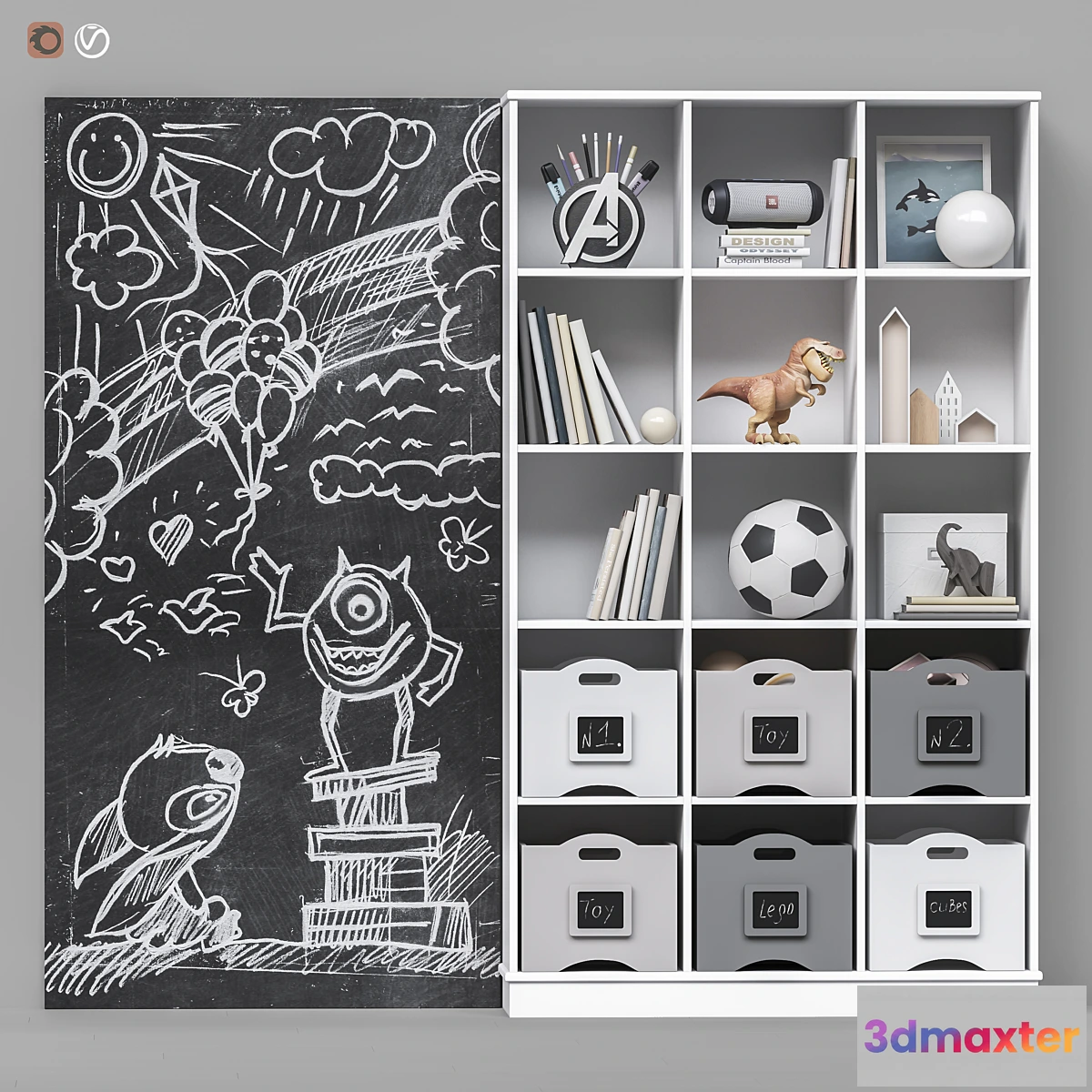 611583 - Toys and furniture set 94