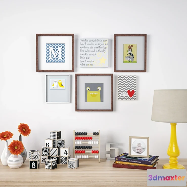 628331 - Childrens decorative set 2