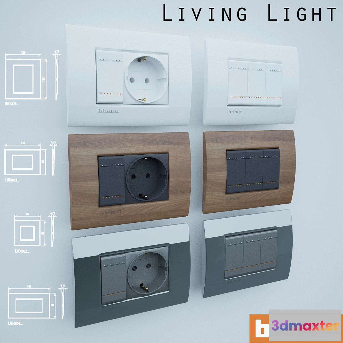 634101 - Bticino LivingLight