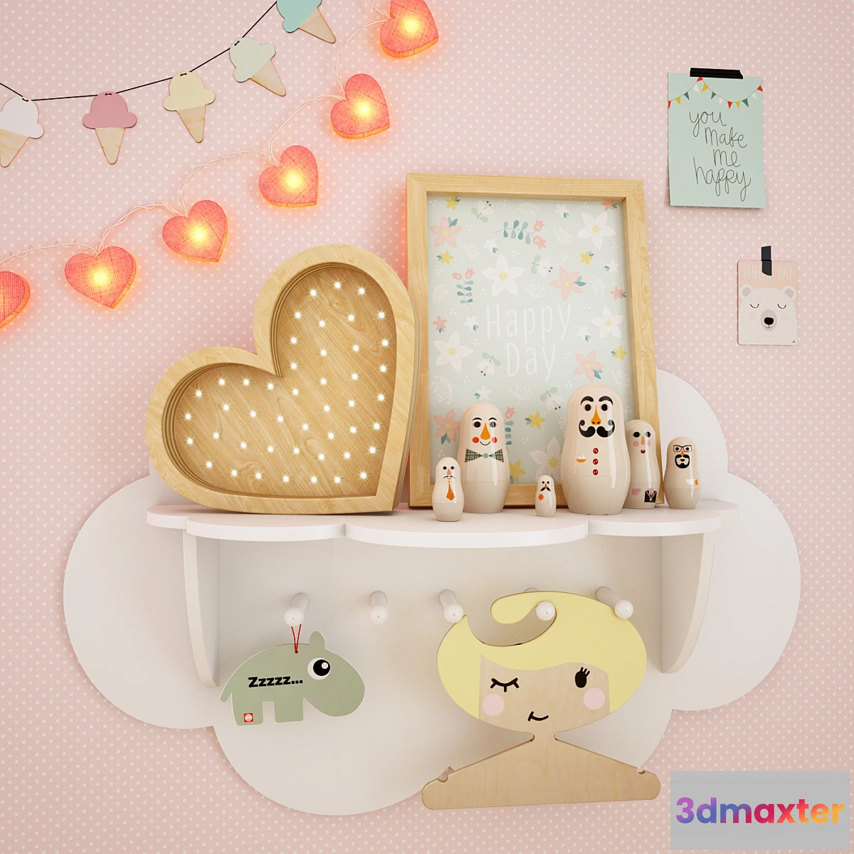 637523 - The decor for the room the girls