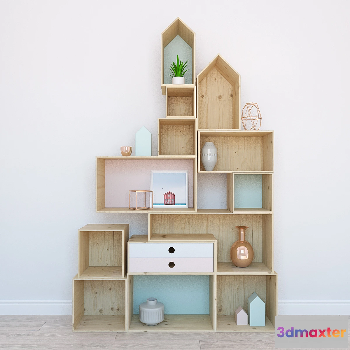 639475 - Shelves with decor - No.2