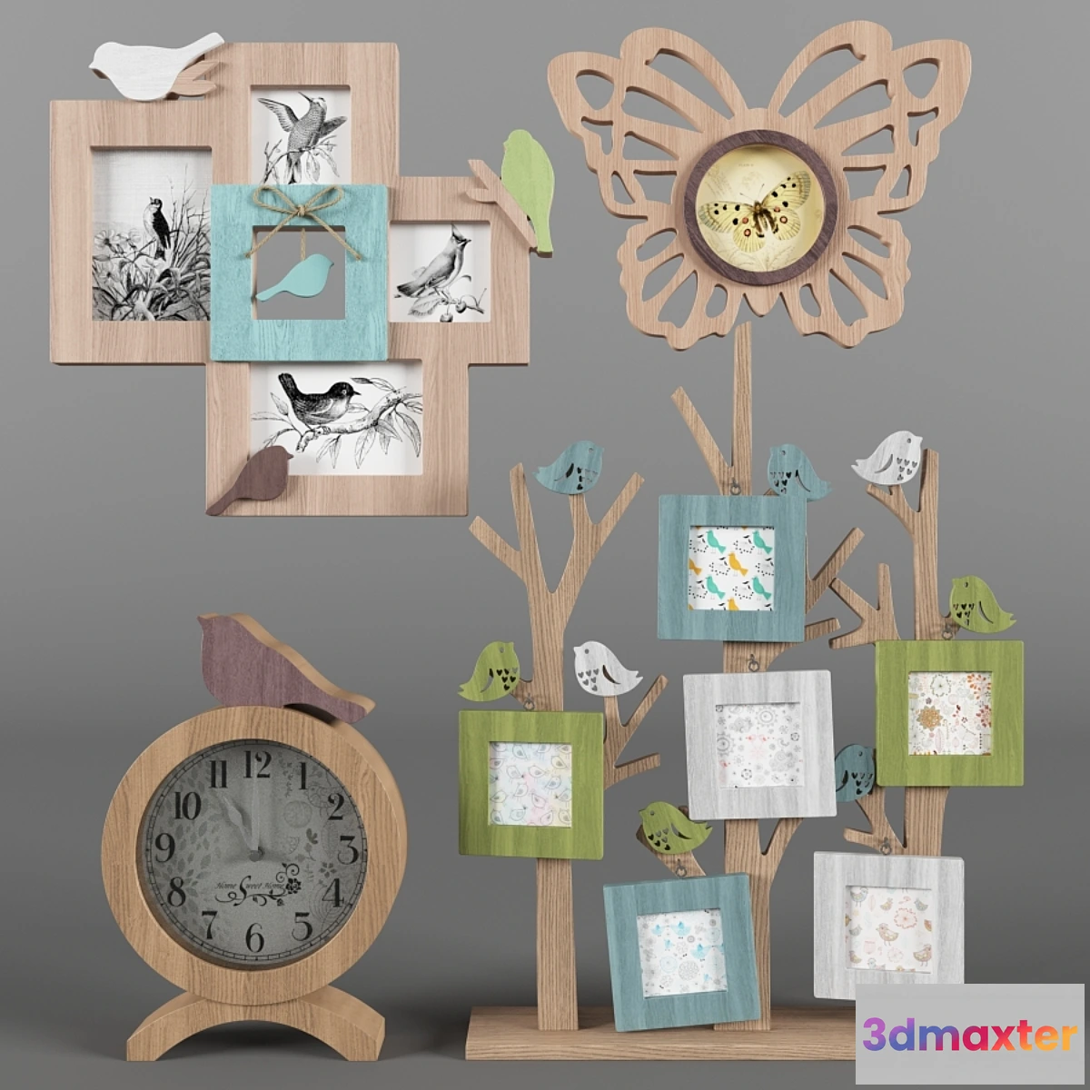 643161 - Photo frames and watch birds h. 2