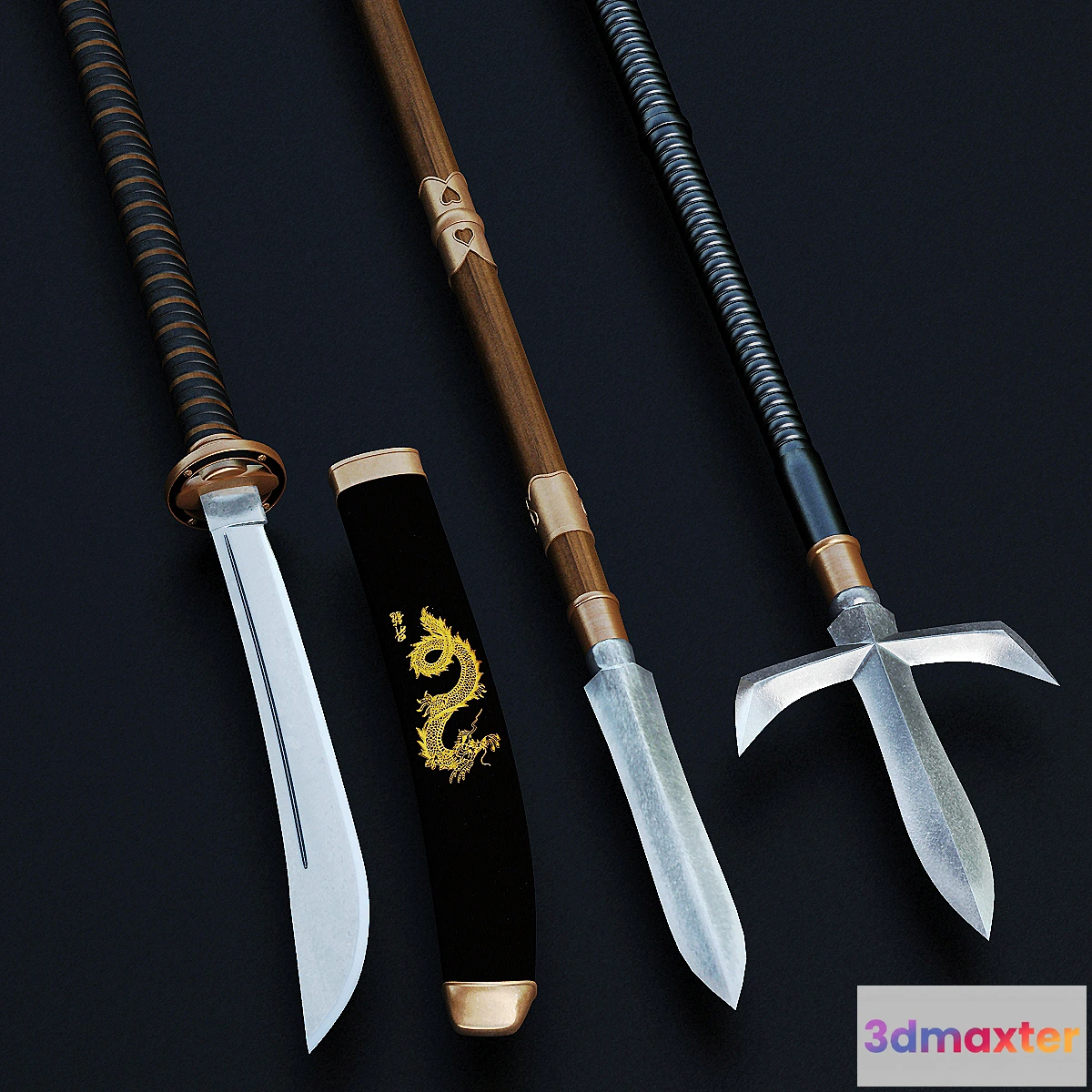 644847 - Japanese traditional weapons