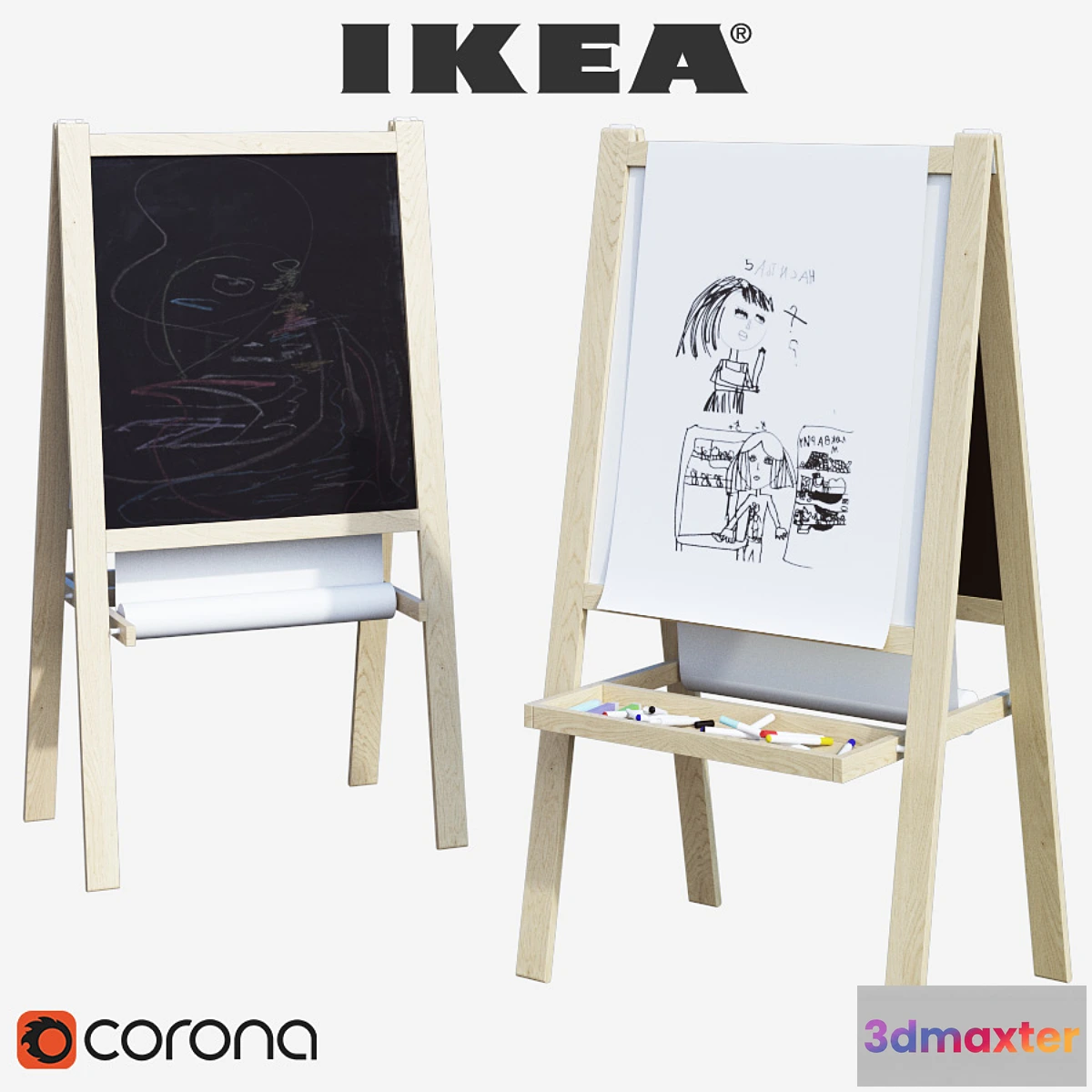 646899 - Ikea Mola _ Mola _ board-easel