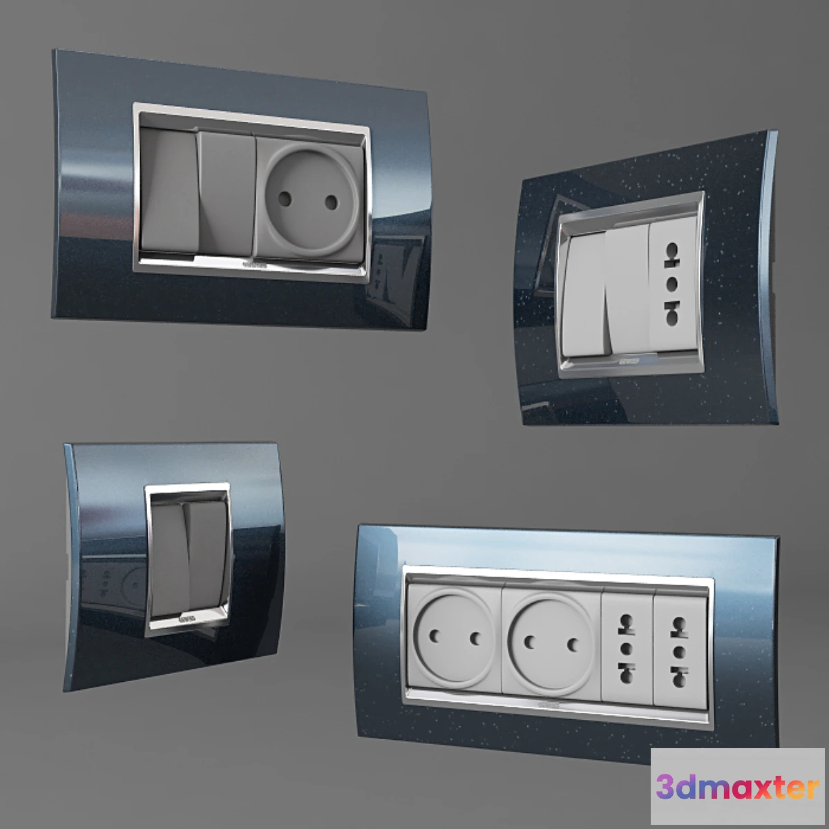 647693 - Gewiss Lux Titanium