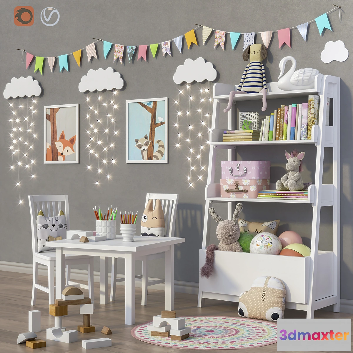 656367 - Toys and furniture (2 options) set 25