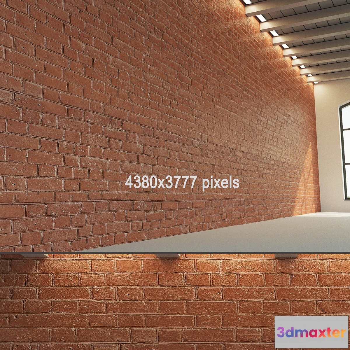 656611 - Brick wall (old brick dyed)