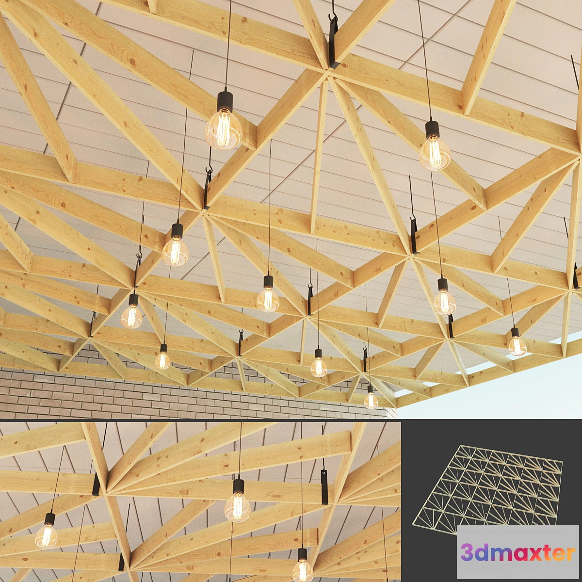 656853 - Wooden suspended ceiling 4