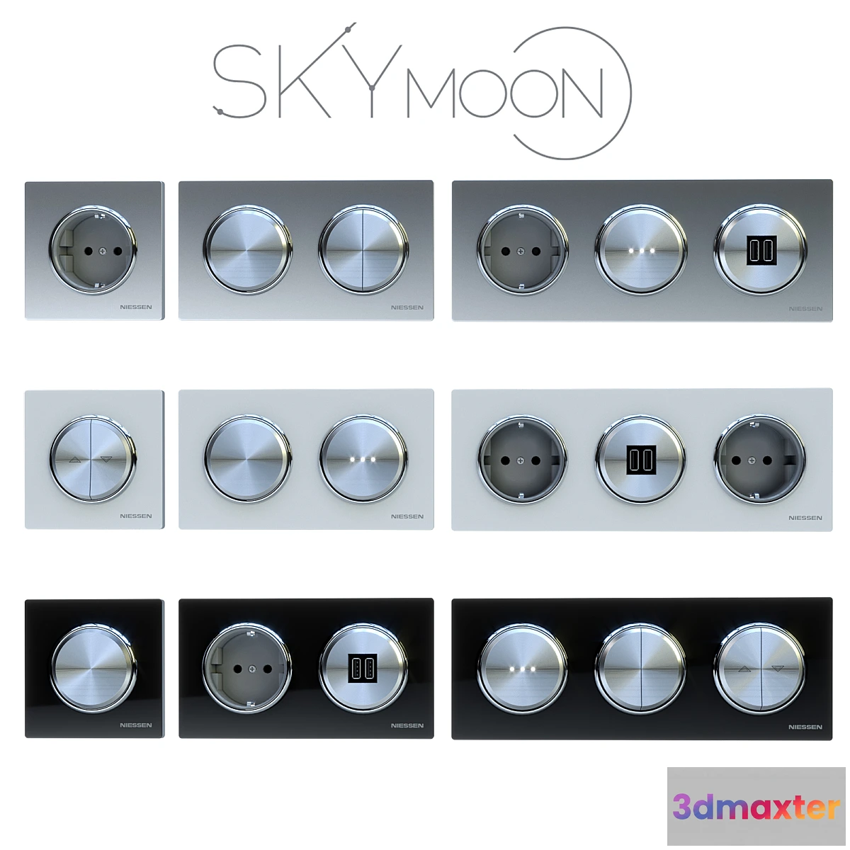 657147 - Niessen SkyMOON Set