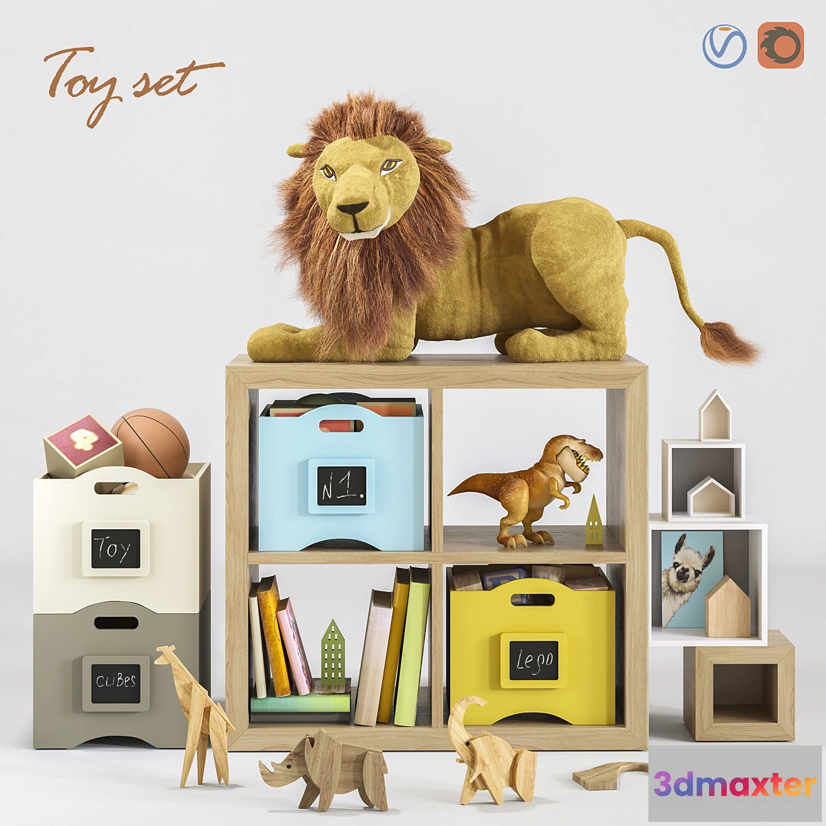 660489 - Toys and furniture SET 46