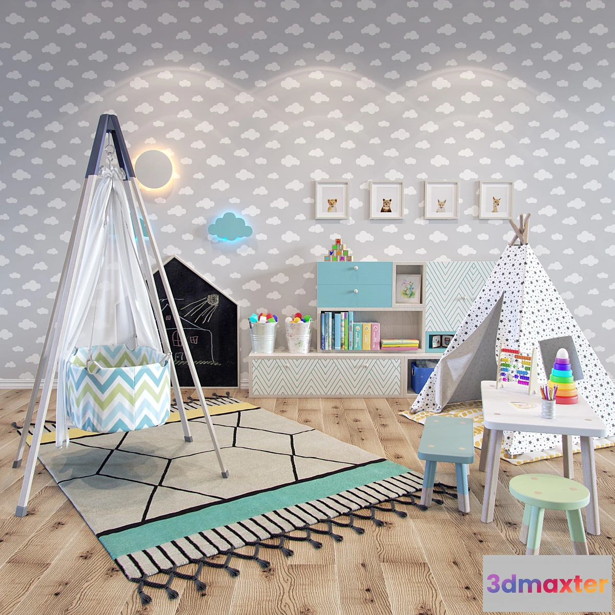 663889 - Decor in the nursery