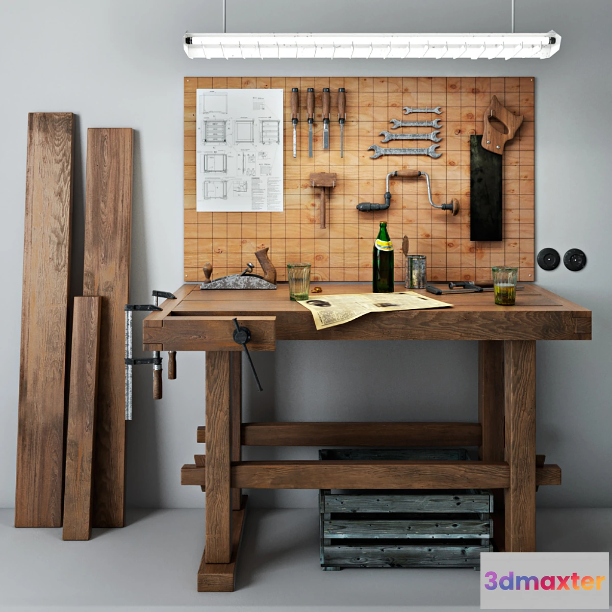 666213 - Joiner’s workbench