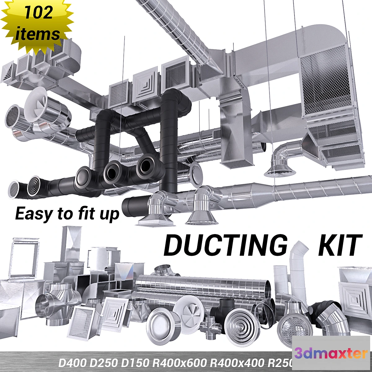 668991 - Ventilation (vray GGX corona PBR) - No.2