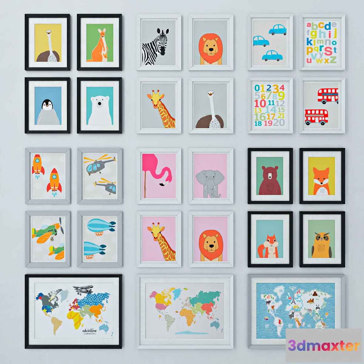 673141 - The pictures in the nursery