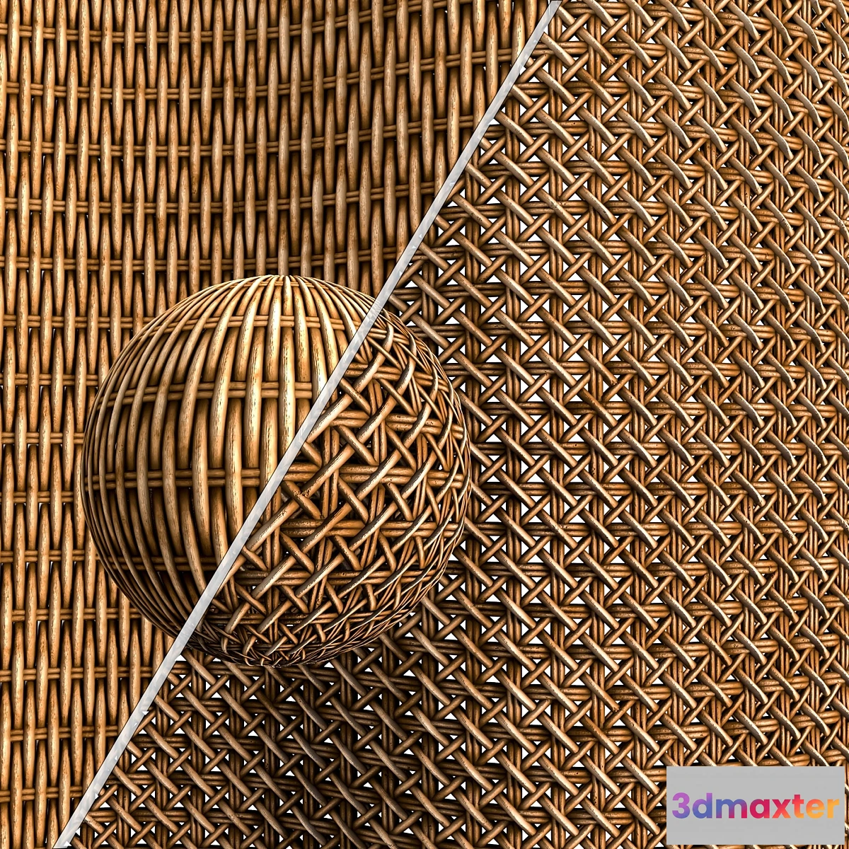 685428 - Woven bamboo & rattan cane material -vol.02