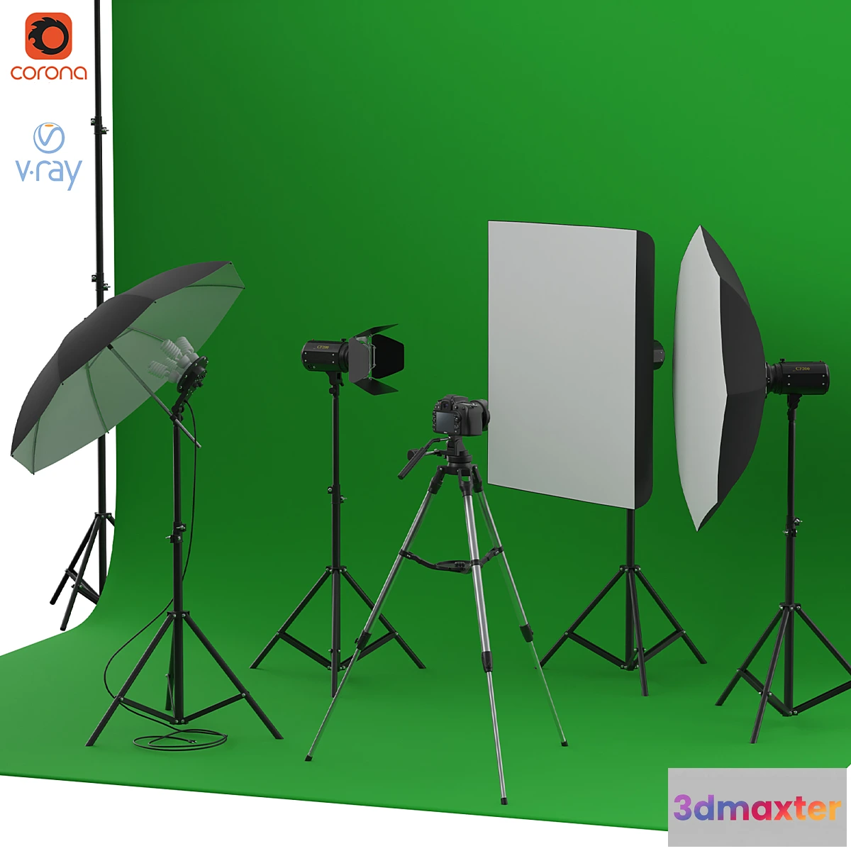 689202 - Photo Studio Set