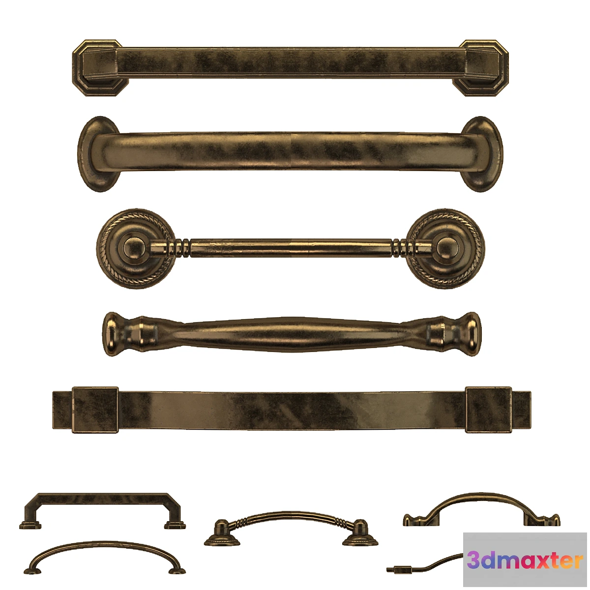 706574 - 5 cabinet and door handle set1