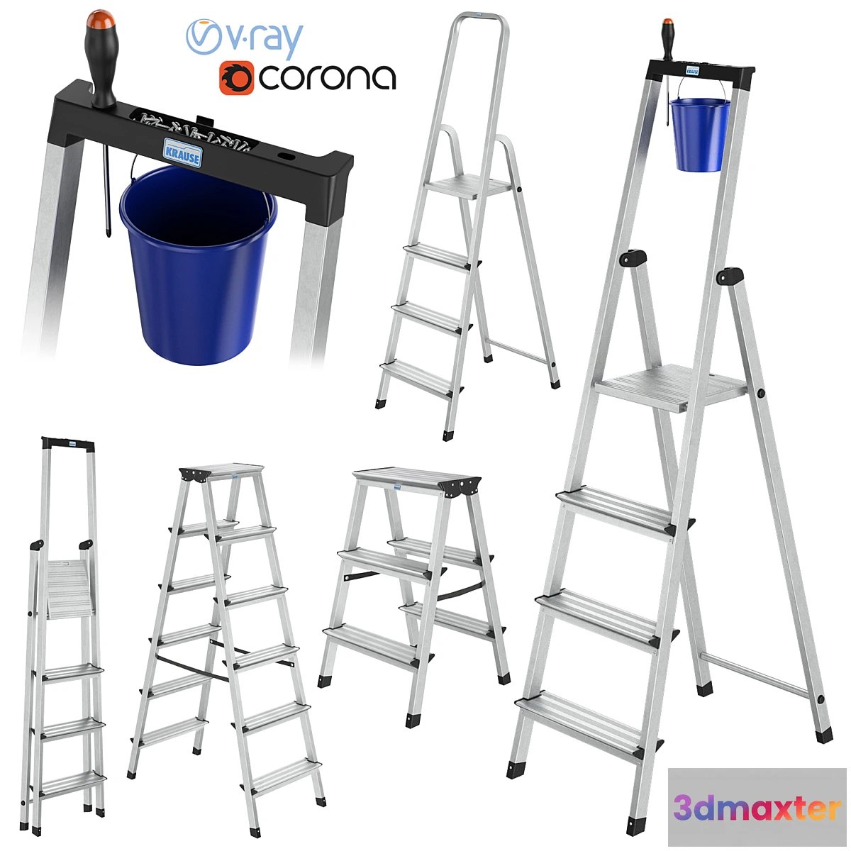 706620 - Step ladders KRAUSE